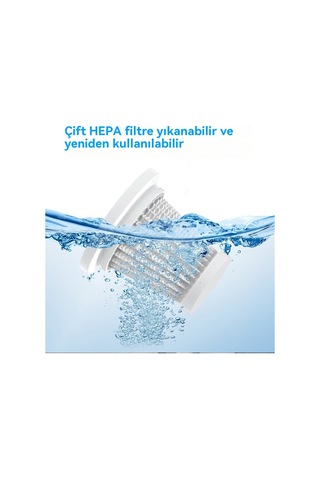 Jifan Ev Tipi Büyük Elektrikli Süpürge Beyaz