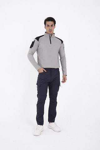 Camp Scoutland Camp593 Outdoor Softshell Su Ve Rüzgara Dayanıklı içi Polarlı Kışlık Erkek Lacivert Taktik Pantolon