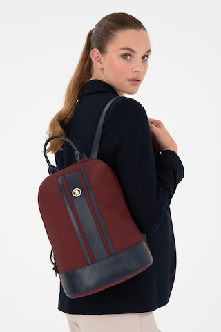 U.S. Polo Assn. Kadın Bordo Sırt Çantası 50293673-VR014