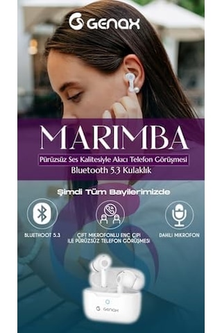 Pro Model Bluetooth Kulaklık Çift Mikrofon Net Ses Gürültü Azaltma