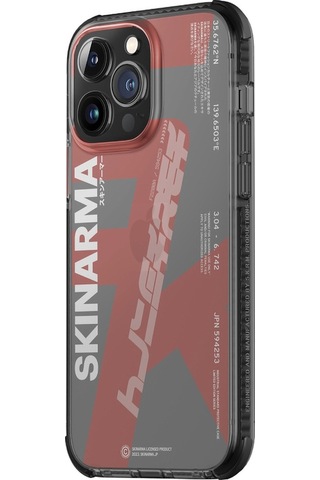 Apple Uyumlu iPhone 14 Pro Max Kılıf Skinarma Şeffaf Airbag Tasarımlı Raku Kapak