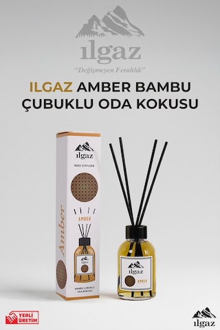 Ilgaz Oda Kokusu Bambu Çubuklu Misk Amber 110 ML
