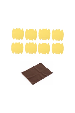 9lu Set Araba Kapı Kolu Koruyucu Çizilme Önleyici Şeffaf Sticker Film Koruma Seti