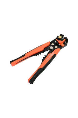 Yaleker 8 İnç Çelik Tel Soğurucu - İzolasyon Kestiği Ve Presleme Aracı, Oranj Rengi, Tek El İşlemi