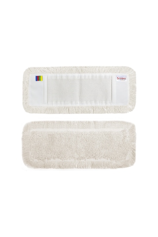 Mulpex Zincir Dikiş Nemli Mop Yedeği Beyaz 20 Adet 50 CM