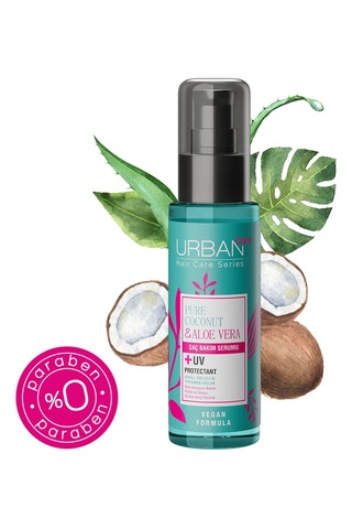 Urban Care Pure Coconut ve Aleo Vera Renk Koruyucu Saç Serumu 75 ML