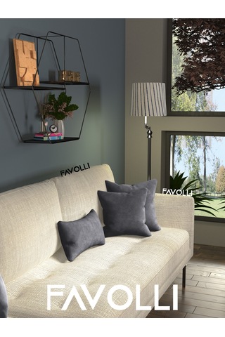 Kadife Dokulu Çakıl Rengi Kırlent Kılıfı Dream Serisi Punch Için Uygun Gizli Fermuar Çakıl