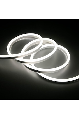 Beyaz Neon Led Tak Çalıştır Neon Led 220 Volt