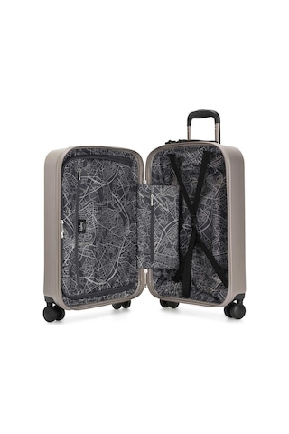 Metallic Gun Unisex Kipling Curiosity S Basic Plus Kabin Boy Valiz Kı4217 Gümüş