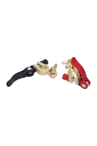 Moveevo Hızlı Bağlanabilir Bakır Akü Terminali, Araç Aküsü Kolu, Positif-negatif Akü Bağlantı Ucu, Elektrik İletkenliği İyi, Anti-korozif, Araç-kamyon-utility Araçları İçin