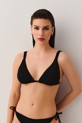 Suwen Üçgen Bikini Üst Sbn25580012 Siyah