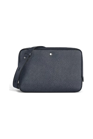 Montblanc Sartorial Mini Çapraz Çanta 220337 Mavi