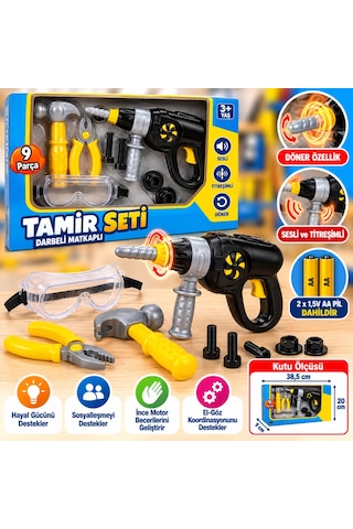 My Workshop Matkaplı Tamir Seti 9 Parça Agc Standart