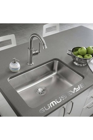 Ukinox D450 Dekorlu Tezgah Altı Eviye ( 40 x 45)