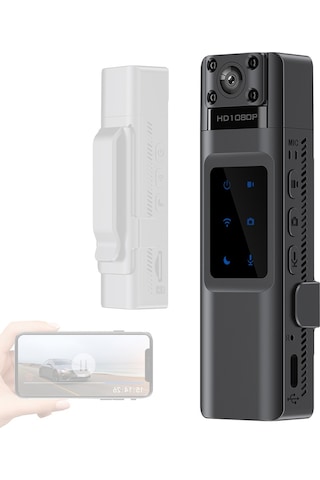 Yüksek Netlik Aksiyon Kamerası Wifi Modüllü Taşınabilir Siyah Siyah