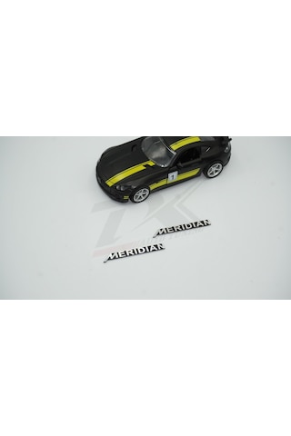 Meridian Logo Hoparlör Krom Metal 3M Logo Amblem 2 Li Set N11.2801