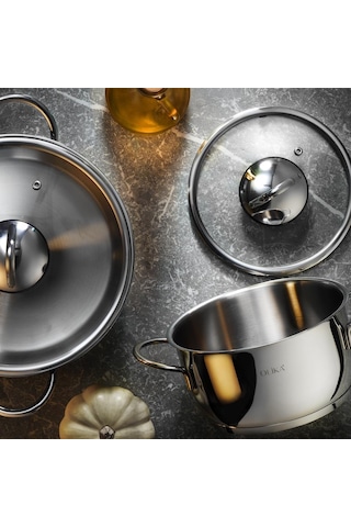 Olika Jüpiter 8 Parça Tencere Seti