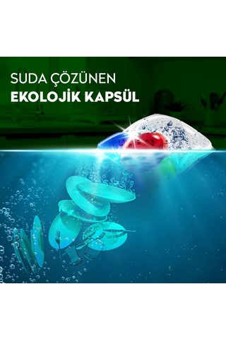 Tems 4 Etkili Bulaşık Makinesi Kapsül Deterjanı 2x 36'lı