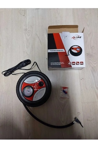 Lüx Trafik Seti+1200 Akü Takviye Kablosu+plastik Hava Kompresörü