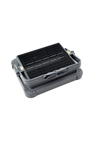 Ip66 Güneş Enerjili Led Işık Solar Projektör - Powerbank Çakarlı Kamp - Dış Mekan Ps-d002a Bx40