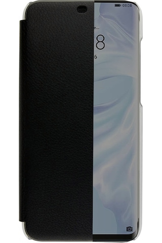 Huawei Y6 2019 Yarım Cam Kapaklı Kılıf Siyah