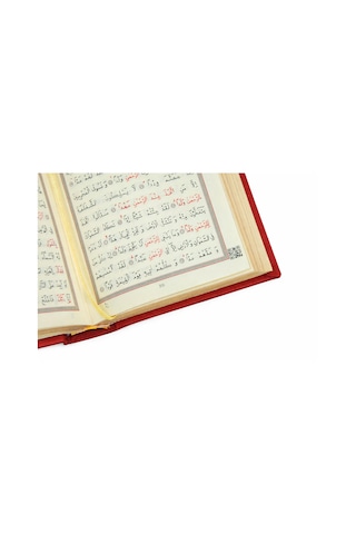 Kutulu Kur An-ı Kerim Seti Tesbih + Zikirmatik Hediye Seti - Kırmızı