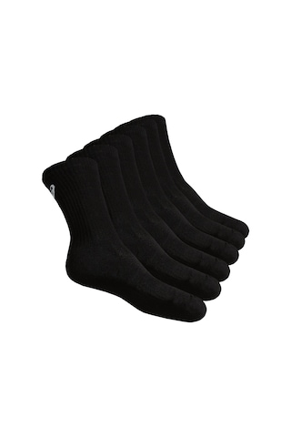 Asics 6PPK CREW SOCK Siyah Unisex Çorap 141802-0904