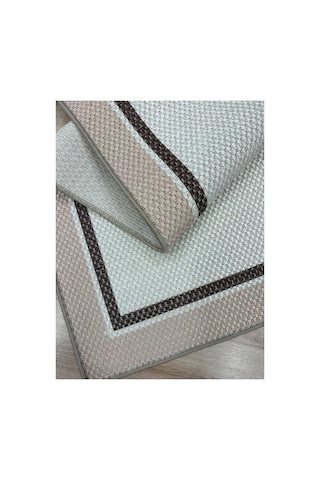 Çift Bordürlü Lüks Orijinal Sisal Dokuma Halısı Salon Halısı Mutfak Halısı Koridor Makine Halısı Bej-siyah-krem 926846847 Bej-siyah-krem