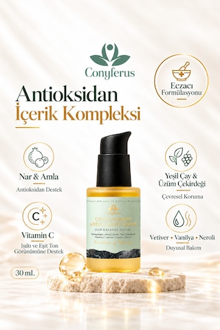 Cureharmony Aydınlatıcı C Vitaminli Yüz Serumu-cilt Tonu Eşitleyici, Bariyer Güçlendirici 30 Ml