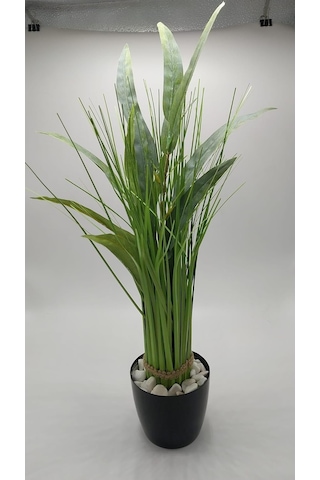 Gerçekçi Yapay Çiçek 45cm Saksılı Model-3 Çok Renkli