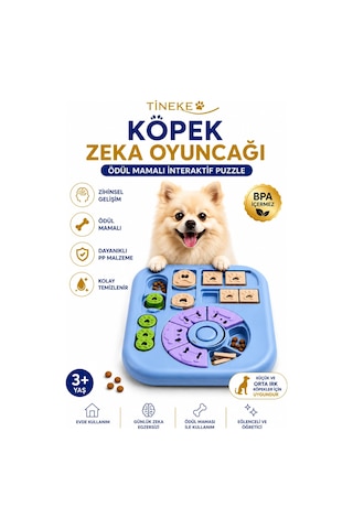 Tineke Paw Pro Köpek Zeka Oyuncağı Ödül Mamalı İnteraktif Puzzle Aktivite Ve Eğitim Oyuncağı Mav