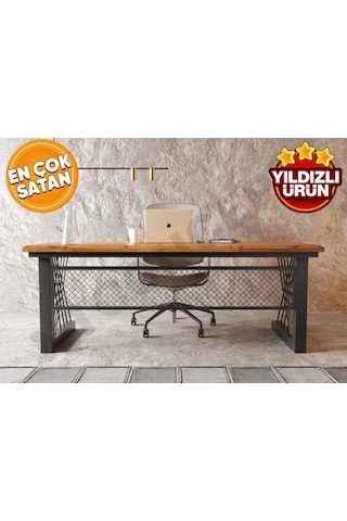 Onix Ntconcept Masif Ağaç Ofis Ve Çalışma Masası