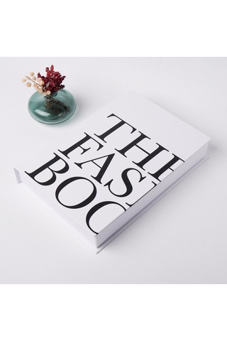 Kitap Görünümlü Dekoratif Kutu, İskandinav Tarzı Kitap Şeklinde Saklama Kutusu Fashion