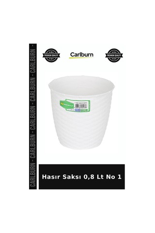 Özel Seri Hasır Saksı 0,8 Lt No 1 Bahçe Yazlık Kış Bahçesi