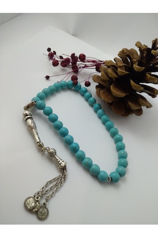 Turkuaz Firuze Taşı Tespih / Doğaltaş Tespih