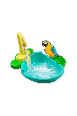 Xindoker Kuşlar İçin Eğlenceli Ve Sağlıklı Otomatik Banyo Küveti - Hafif Ve Dayanıklı Tasarım