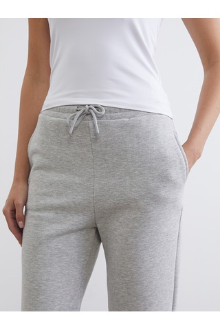 Lcw Everyday Gri Beli Lastikli Kadın Jogger Eşofman Altı