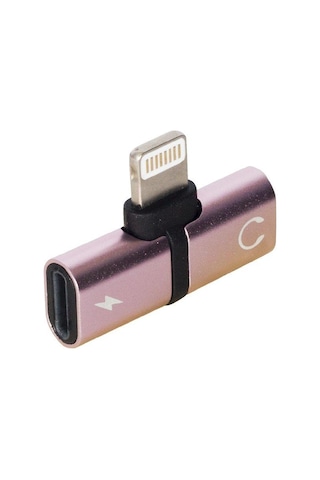 Electroon Lightning Şarj Kulaklık Çevirici Adaptör Jack