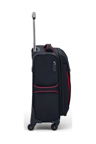 U.s. Polo Assn. Siyah Kumaş Unisex Orta Boy Valiz Plvlz22813b-o 001