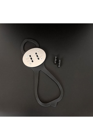 Yunboo Motorcycle Spor Ayakkabı Koruyucu Çakmaklı Taban Kaplama - 1 Adet + 4 Alüminyum Çakmak, Universal Beden 36-48