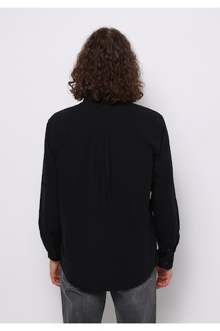 Colin's Colins Regular Fit Shirt Neck Düz Erkek Siyah Uzun Kol Gömlek Cl1073845 Q1.v2 Blk Siyah