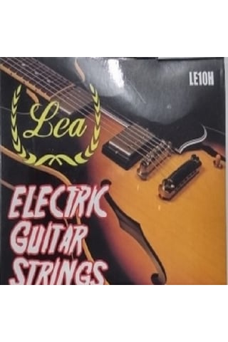 Lea Le10H Tam Set Elektro Gitar Teli Vakumlu Paket Tam Takım