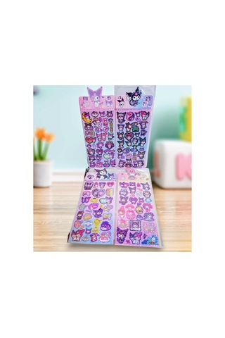 Kuromi Pırıltılı Stickers Seti 4 Lü Set Diğer