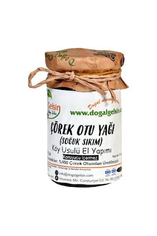 Doğal Gelsin Soğuk Sıkım Çörek Otu Yağı 100 ML