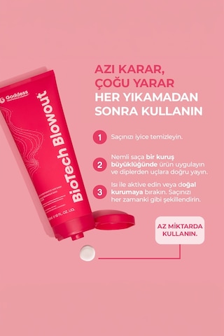Biotech Blowout Leave-In Restorative Hair Mask Durulanmayan Saç Maskesi 300 ML
