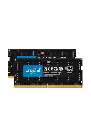 Crucıal 64gb 2x 32gb Ddr5 4800mhz Notebook Ram Value Ct2k32g48c40s5