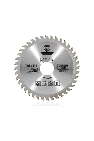 Ahşap Kesme Testeresi - 115mm, 40 Diş