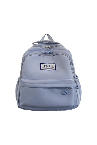 Geeksen Mavi Büyük Kapasiteli Japon Stili Ins Harajuku Üniversite Okul Çanta Orman Temalı Öğrenci Sırt Çantası MAvi