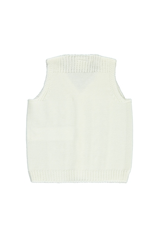 Civil Baby Bebek Triko Yelek 3-18 Ay Ekru 44821301023w1-2 Ekru