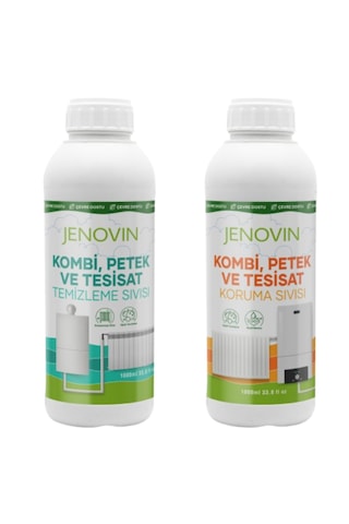 Jenovin Kombi Petek Tesisat Temizleme ve Koruma Sıvıları 1 L | Isıtma Sistemi Bakım Ürünleri